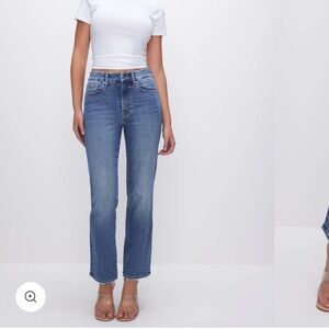 Good American Always Fits Good Legs Straight Leg Jeans